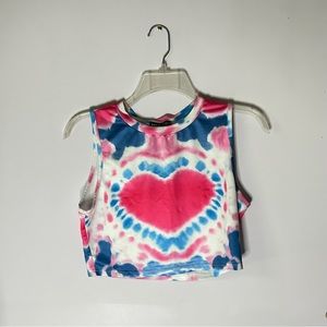 Y2K Tie dye “Heart” Shirt from SHEIN